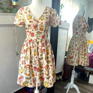 Dangerfield Wonderland Traditional Print Dress